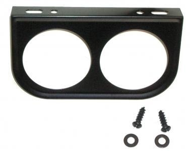 Montageplatte Instrumente Armaturenbrett 2x52mm